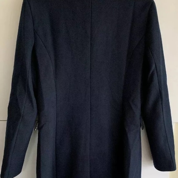 Haute Edition Double Breasted Wool Blend Peacoat - Picture 3 of 3